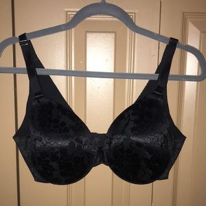 Soma vanishing back full coverage lace overlay bra